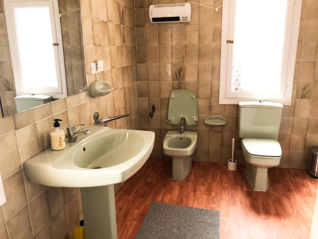 Kúpeľňa v ubytovaní Chalet Cucarres