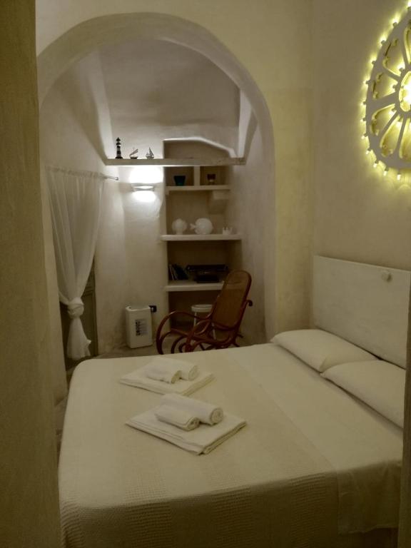 Postel nebo postele na pokoji v ubytování Mèna Mè - Casa vacanza - Salento