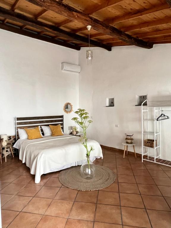 Posteľ alebo postele v izbe v ubytovaní Is Scabas Guestrooms