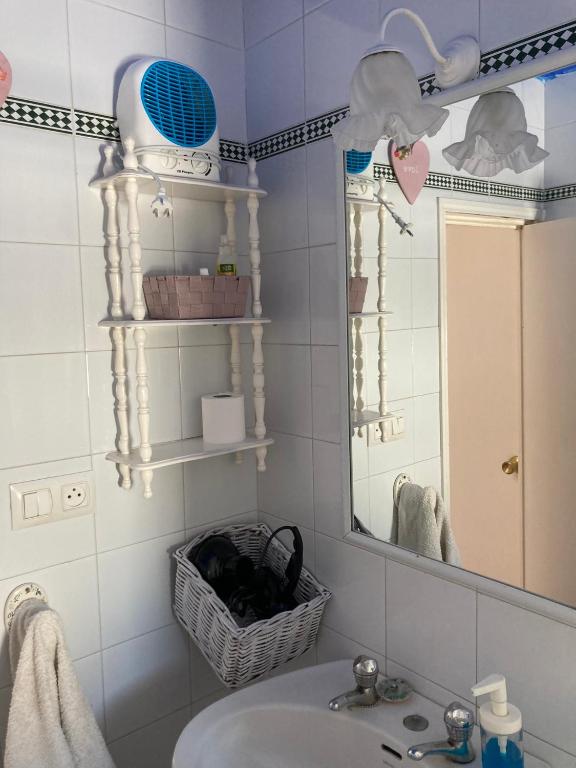 Koupelna v ubytování Casa Amparo casco histórico