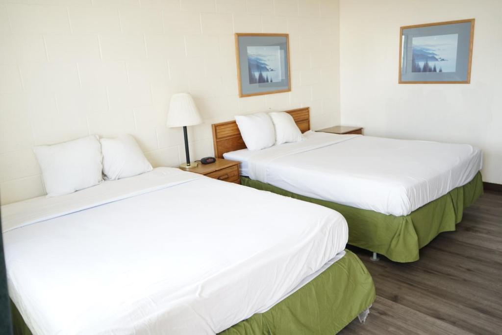 Postel nebo postele na pokoji v ubytování Othello Inn And Suites