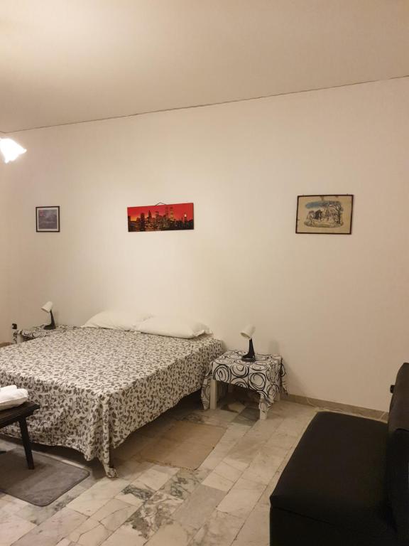 Posteľ alebo postele v izbe v ubytovaní Affittacamere Nilo