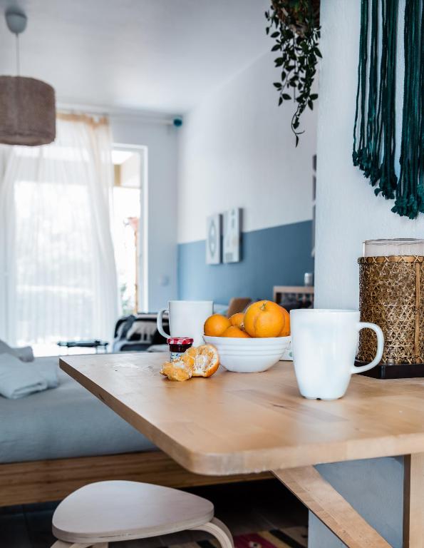 Posezení v ubytování Boho Blu by A&D Properties