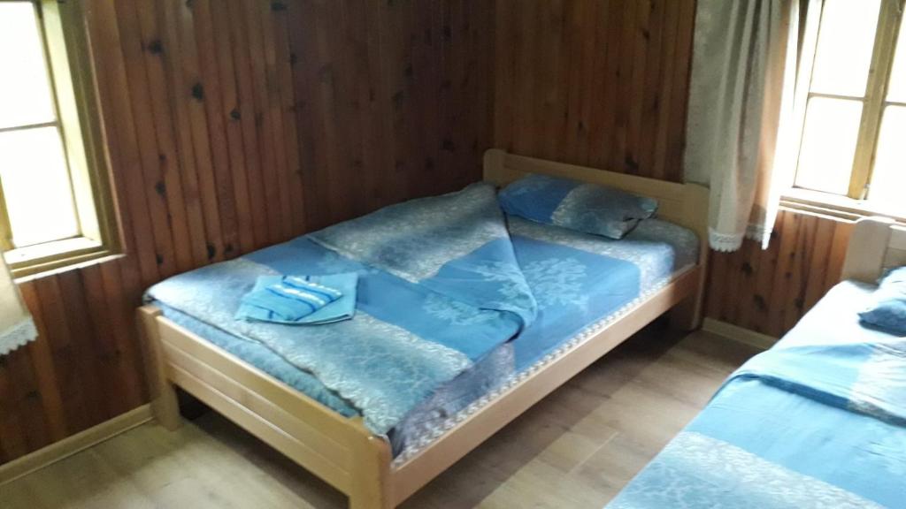 Säng eller sängar i ett rum på Uvac smestaj Jovanović