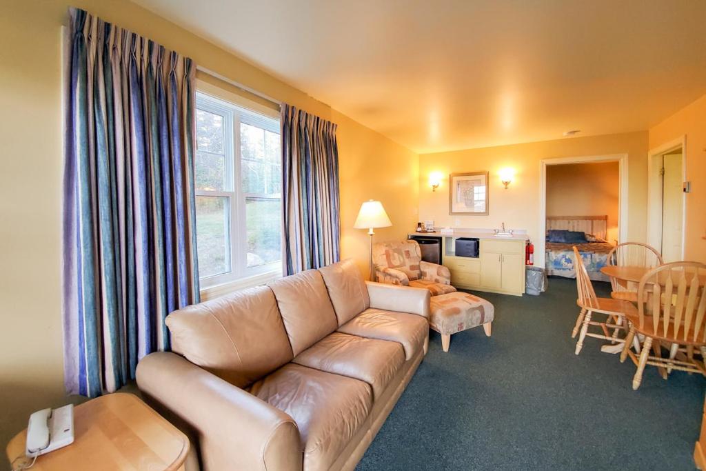 Zona de estar de Glenghorm Beach Resort