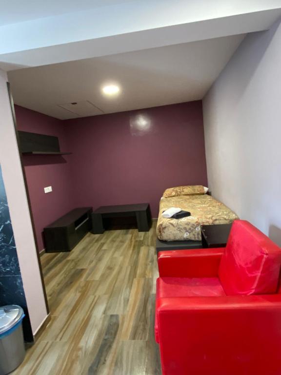 Zona de estar de Hostal Corazón de Madrid
