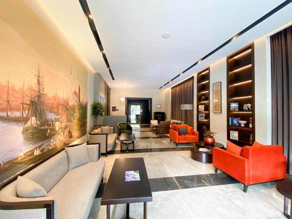 لابی و فضای عمومی Golden Horn Apart Hotel - تصویر ۵