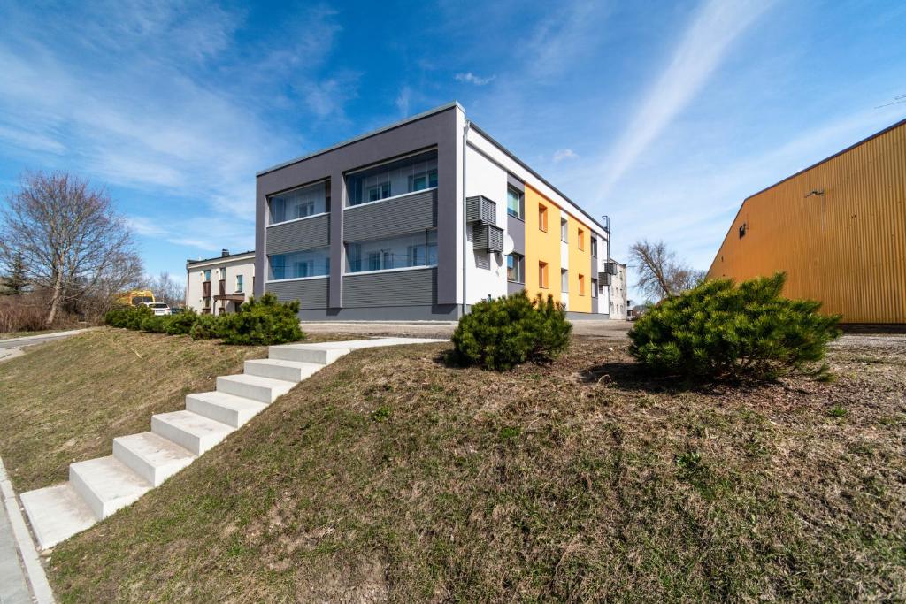 Budova, kde se apartmán nachází