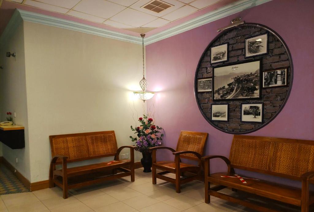 Posezení v ubytování Megah D'aru Hotel