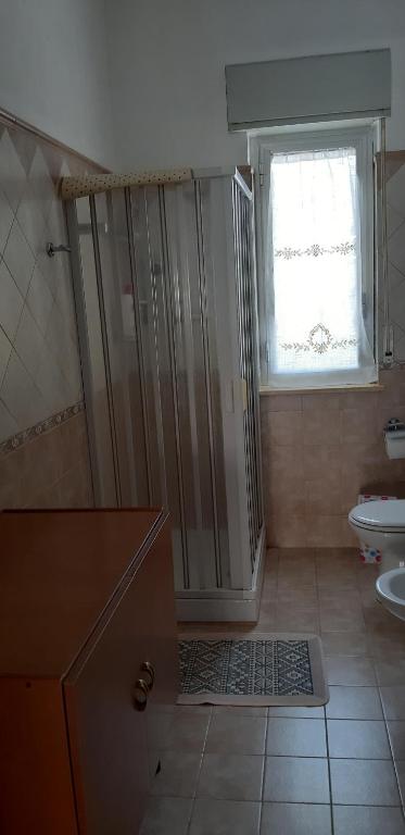 Koupelna v ubytování Siculiana Homelidays