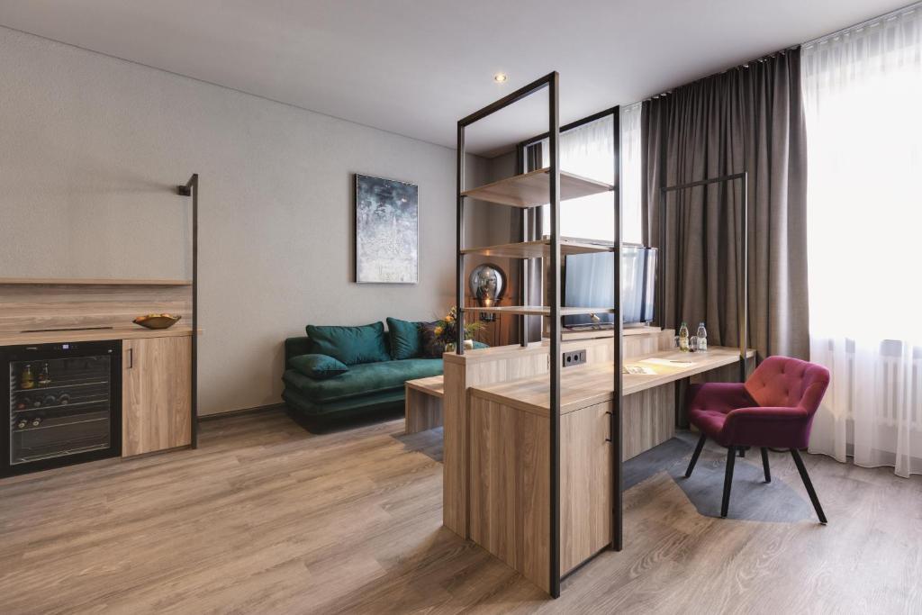 Posezení v ubytování Hotel Das Bischof