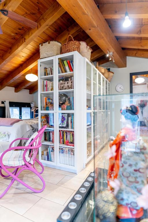 The library in Az apartmant