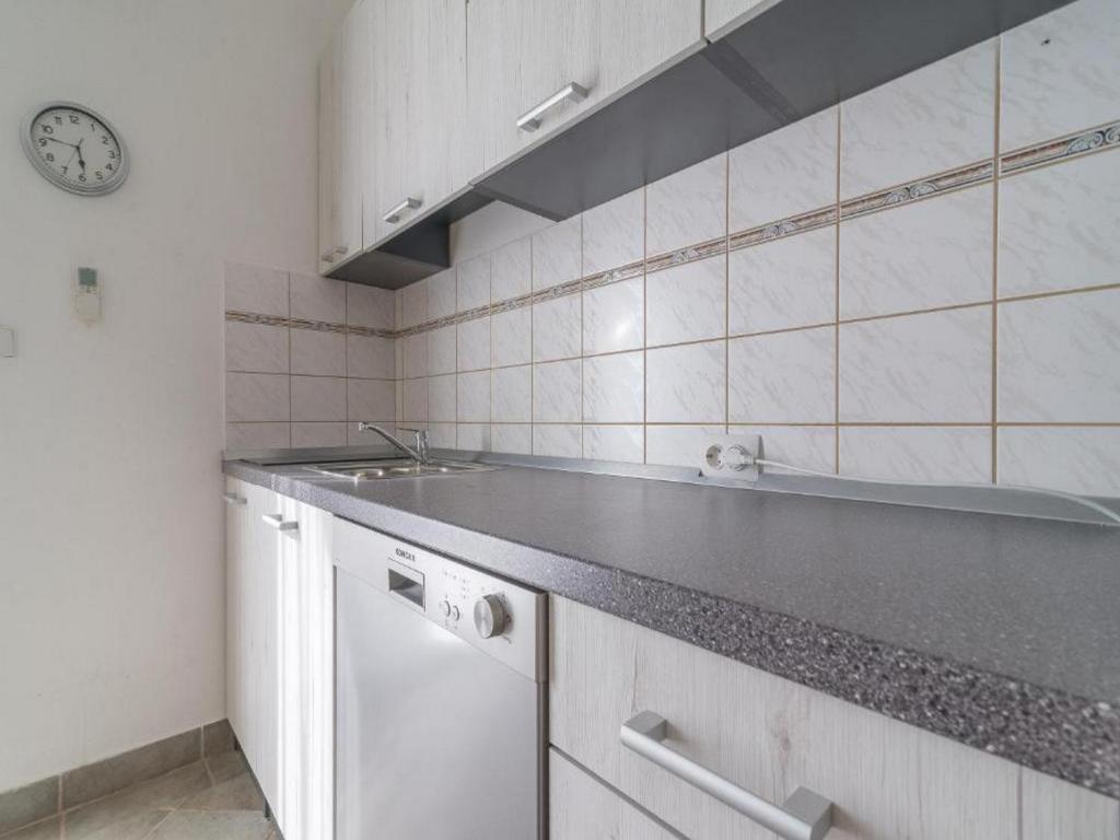 Kuchnia lub aneks kuchenny w obiekcie Apartmani Lucia Biograd