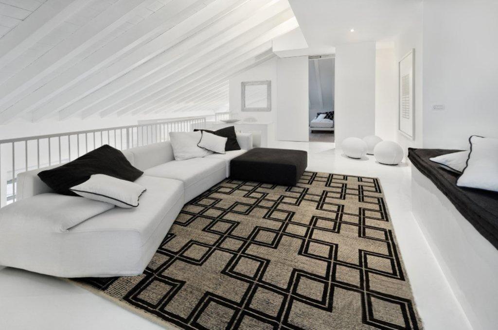 Posezení v ubytování Loft di design a Loano in località Borgo Castello
