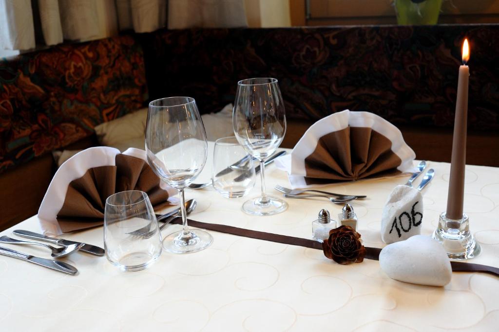 Nápoje v ubytování Hotel Martellerhof