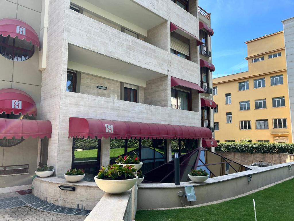 Budova, kde se hotel nachází
