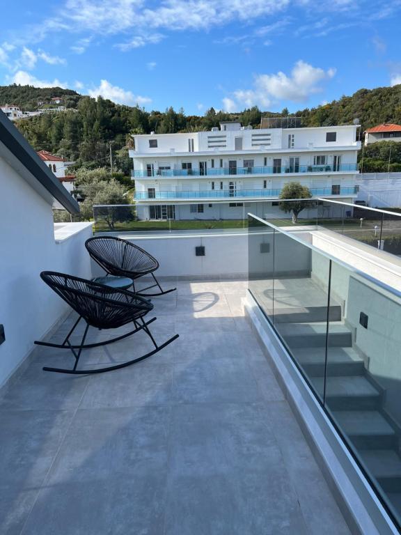 Balkón alebo terasa v ubytovaní V luxury Suites