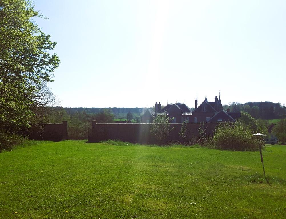 Zahrada ubytování Château Machiel