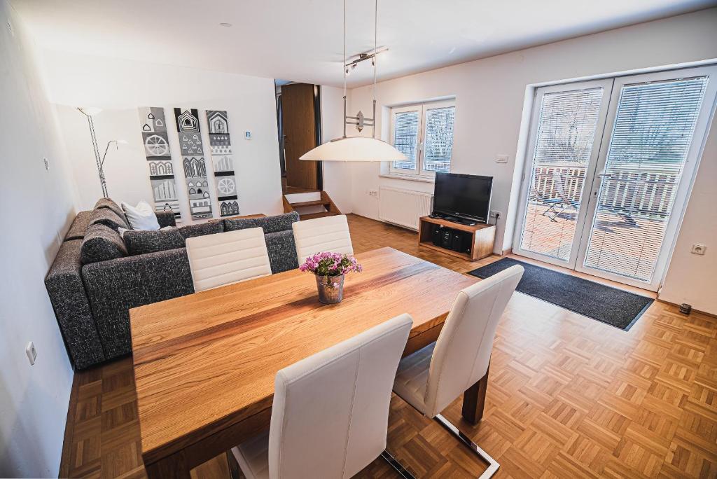 Posezení v ubytování Apartment pri Povhih