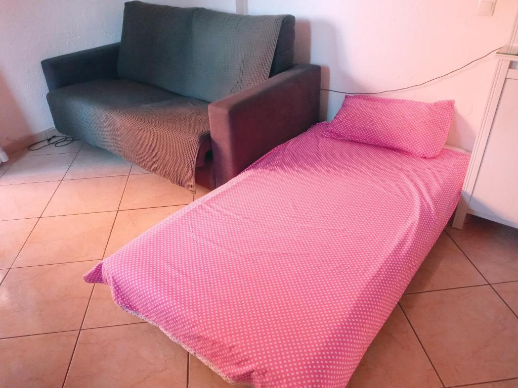 Postel nebo postele na pokoji v ubytování Minerva 1-Bedroom close to the beach park etc