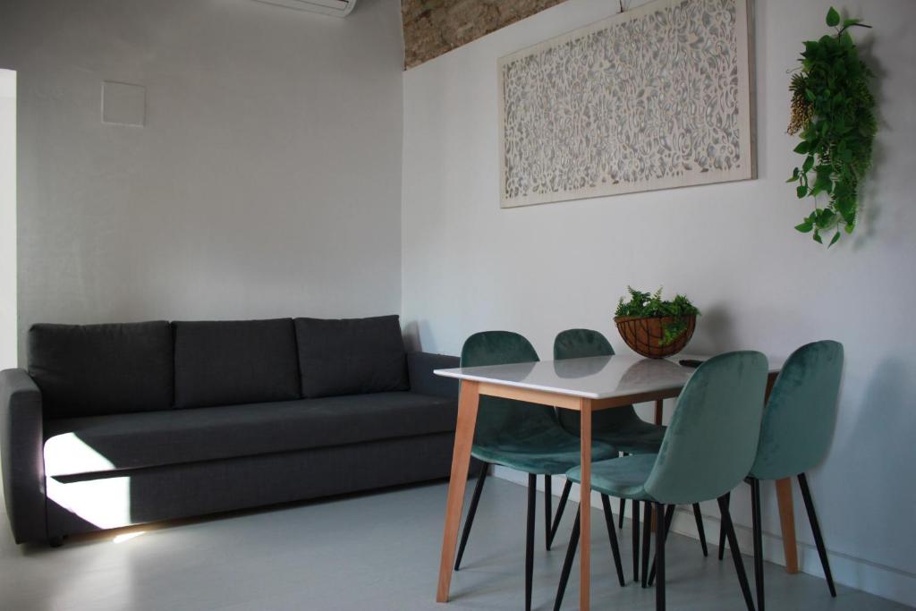 Posezení v ubytování Zahira Suites