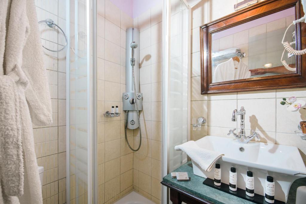 Koupelna v ubytování Casa Di Veneto