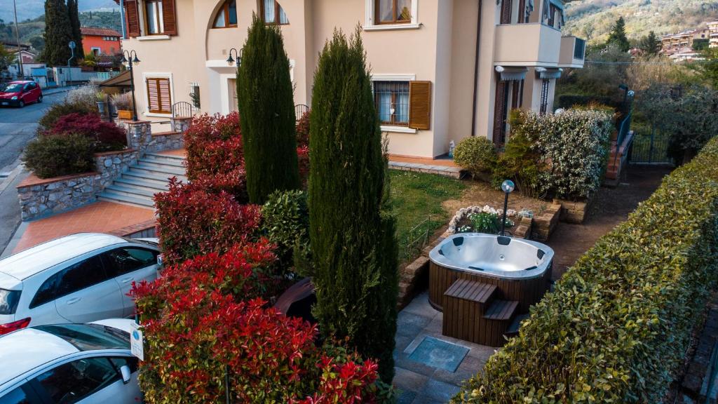 Vonkajšia záhrada v ubytovaní La Gardenia