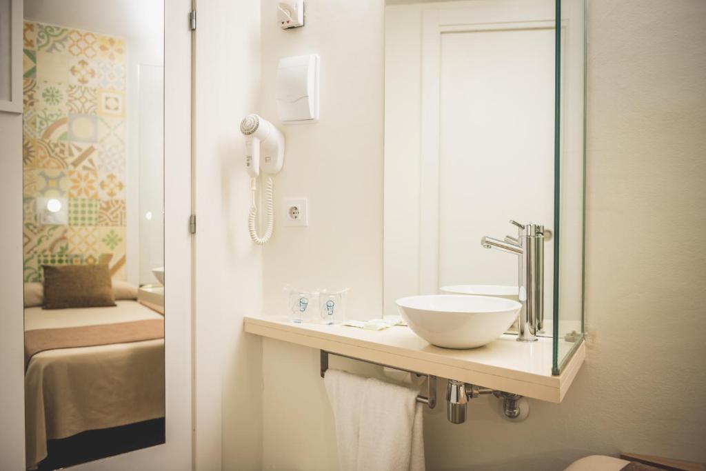Kúpeľňa v ubytovaní Hostal Marenostrum