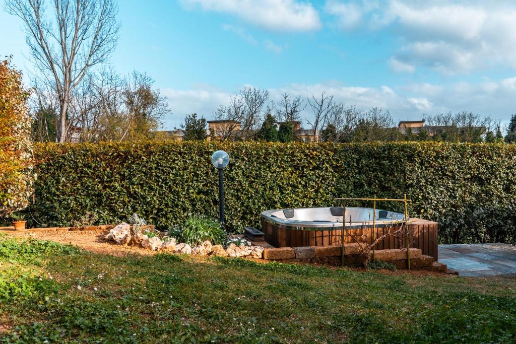 Vonkajšia záhrada v ubytovaní La Gardenia