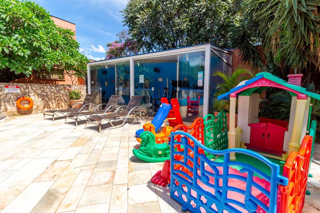 A piscina localizada em Hotel Golden Park Ribeirão Preto by Nacional Inn ou nos arredores