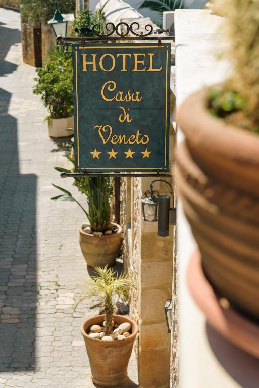 Certifikát, hodnocení, plakát nebo jiný dokument vystavený v ubytování Casa Di Veneto