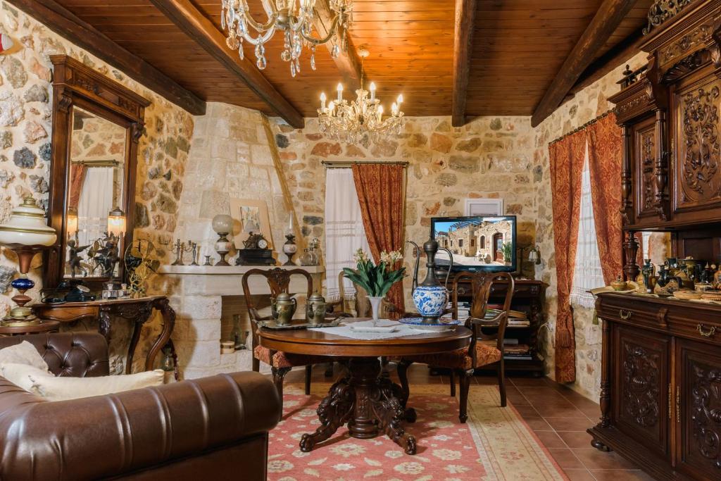 Posezení v ubytování Casa Di Veneto