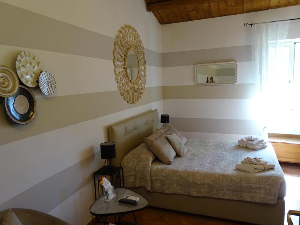 Postel nebo postele na pokoji v ubytování B&B Vinci