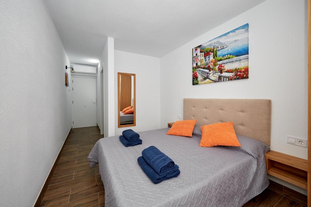 Postel nebo postele na pokoji v ubytování El Patio Hostal