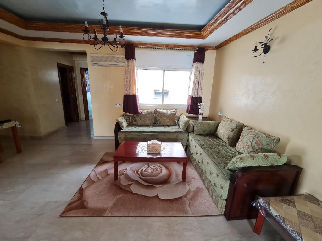 Posezení v ubytování Figuig Appart'Hotel