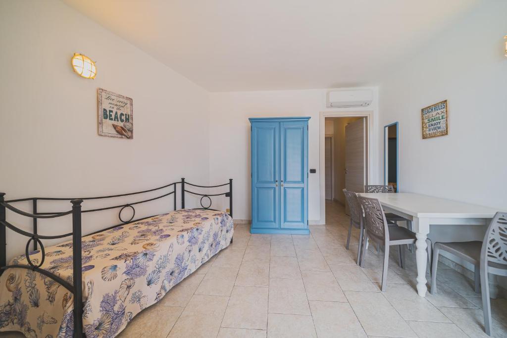 Postel nebo postele na pokoji v ubytování Residence Villa Rosi