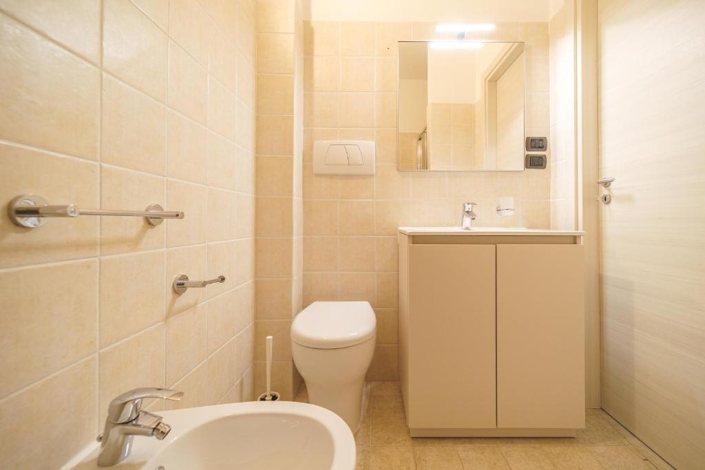 Koupelna v ubytování Residence Villa Rosi