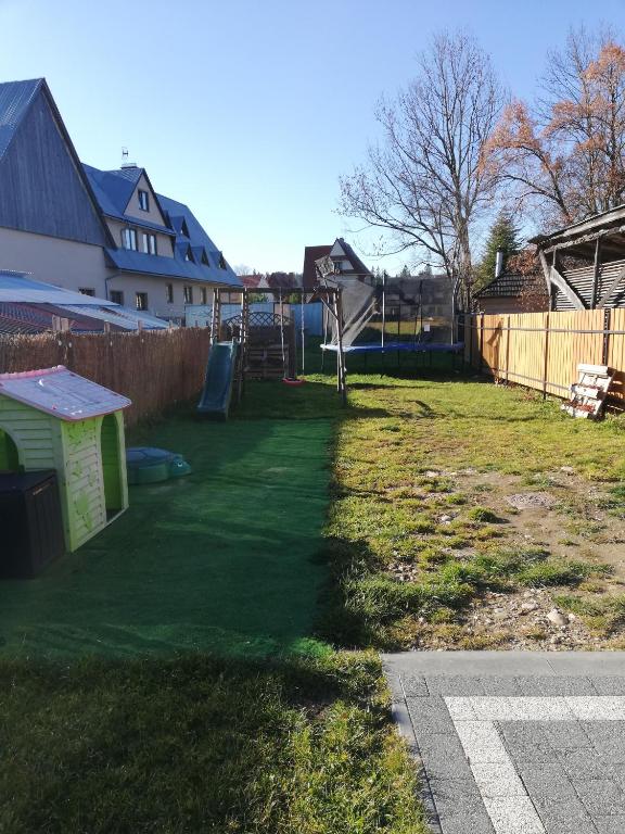 Zahrada ubytování Eco Domki Podhalanka