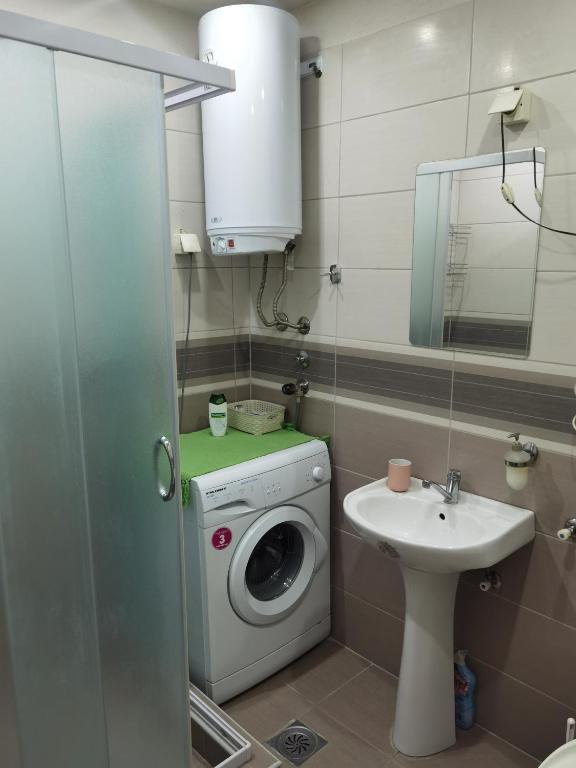 Koupelna v ubytování Apartman Aleksic