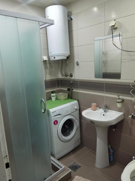 Koupelna v ubytování Apartman Aleksic