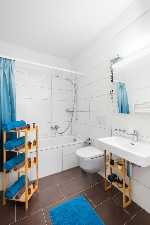 Koupelna v ubytování Spirit Apartments - Zentral am See - Parkplatz