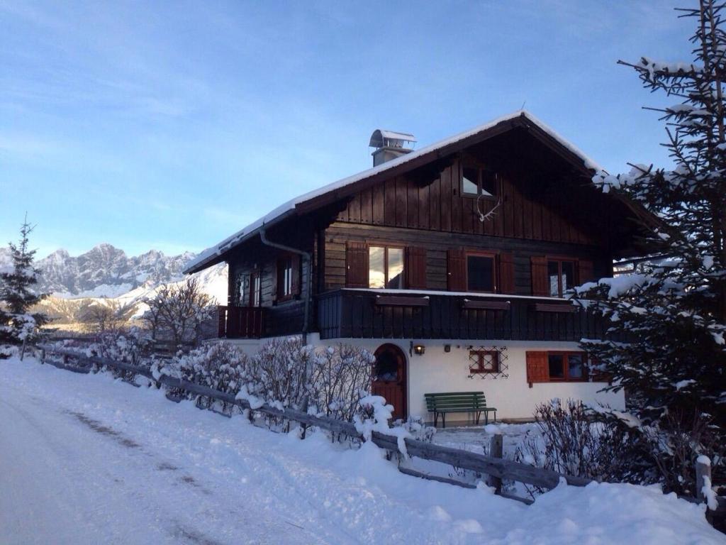 CHALET MARESI v zimě