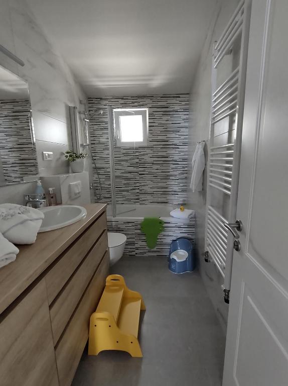 Kúpeľňa v ubytovaní Family Apartment Marton