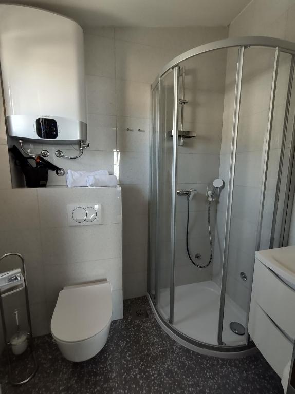 Kúpeľňa v ubytovaní Family Apartment Marton