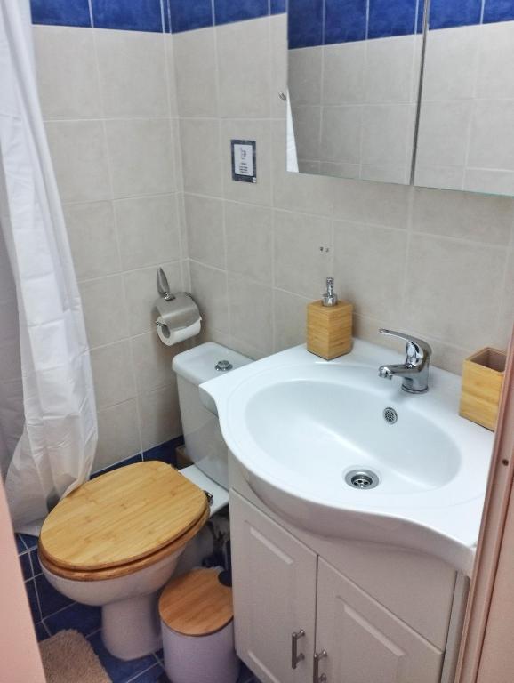 Koupelna v ubytování CozyCoast