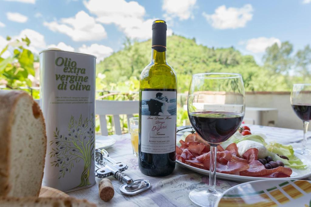 Nápoje v ubytování Borgo da Vinci