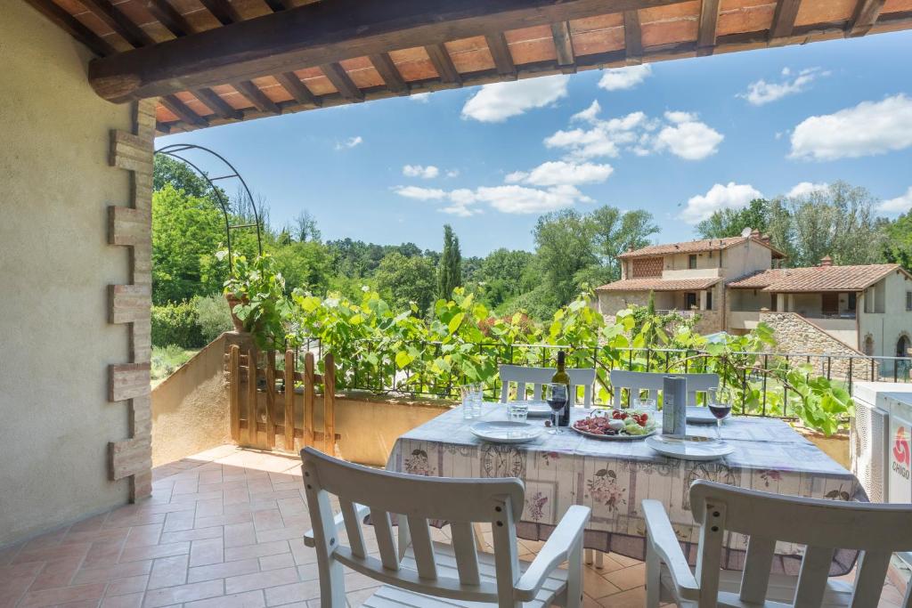 Zahrada ubytování Borgo da Vinci