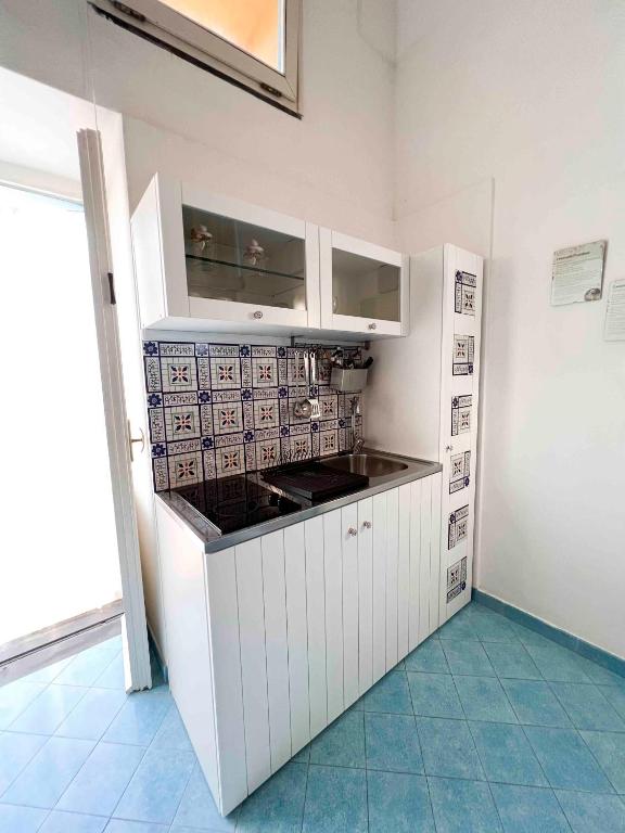 Köök või kööginurk majutusasutuses Residence dei Pescatori