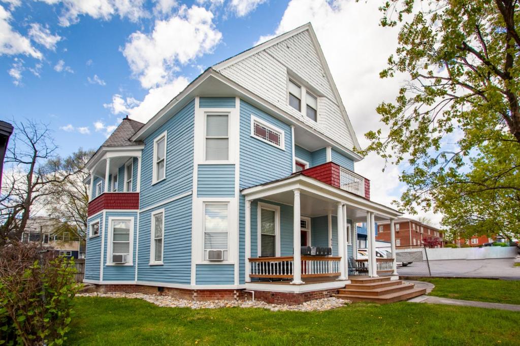 Budova, kde se apartmán nachází