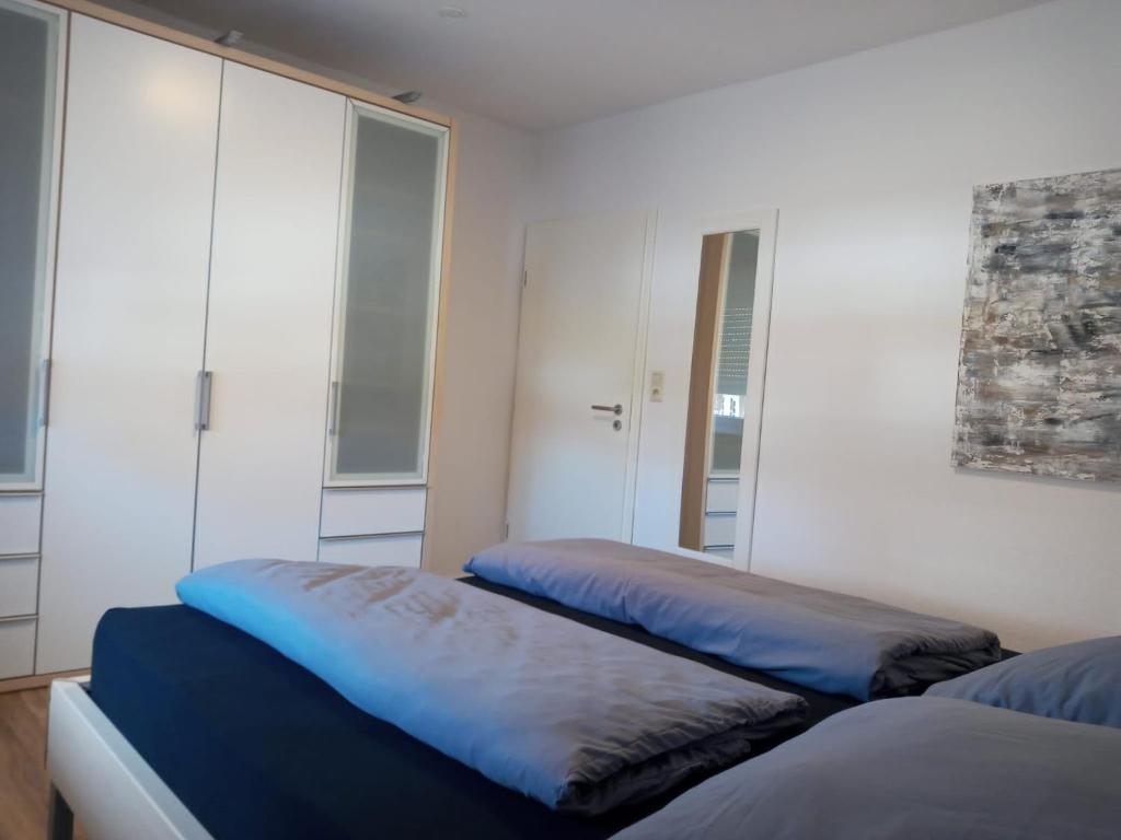 Posezení v ubytování 5 Sterne Ferienwohnung Dünensand